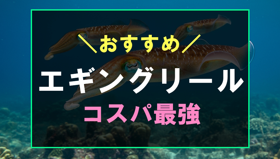 コスパ最強のおすすめエギングリール