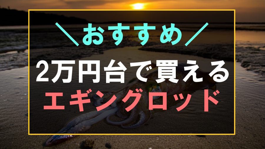 2万円台のおすすめ最強エギングロッド