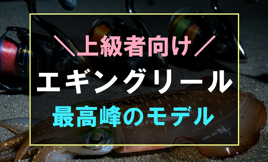 上級者におすすめな最強のエギングリール