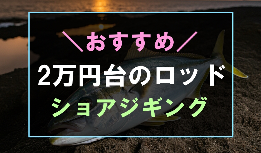 2万円台のおすすめ最強ショアジギングロッド