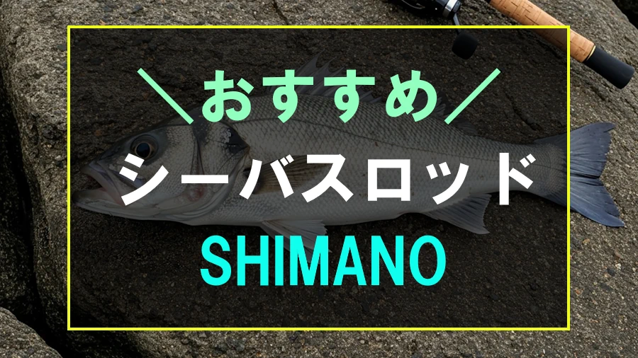 シマノのおすすめシーバスロッド